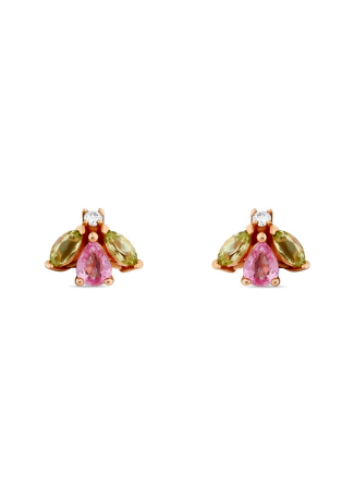 Серьги Bee Goddess Bee Розовое золото