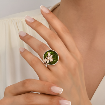 Кольцо Bee Goddess Bee Розовое золото