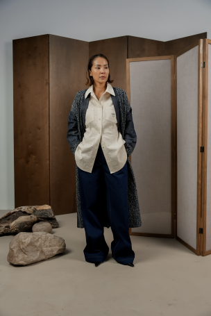 Брюки Zardozi Denim Хлопок