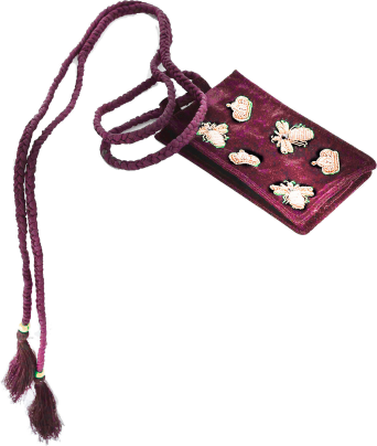 Маленькая сумочка Zardozi Pouch Бархат