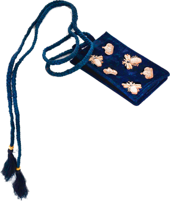 Маленькая сумочка Zardozi Pouch Бархат