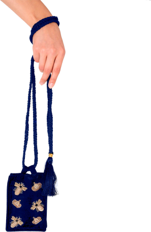 Маленькая сумочка Zardozi Pouch Бархат