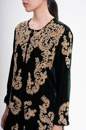 Халат Zardozi Baroque Бархат