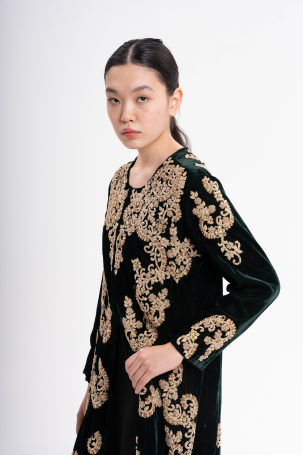 Халат Zardozi Baroque Бархат