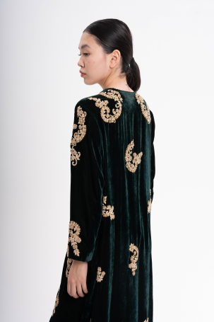 Халат Zardozi Baroque Бархат