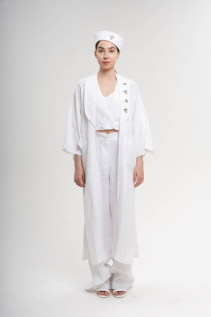 Халат Zardozi Casual Лен