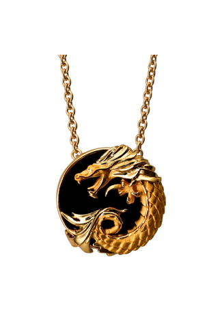 Колье CarreraYCarrera Circulos de Fuego Желтое золото