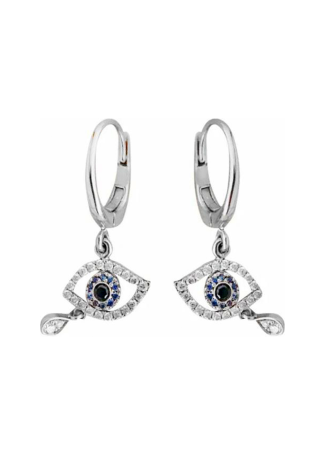 Серьги Crivelli Design Белое золото