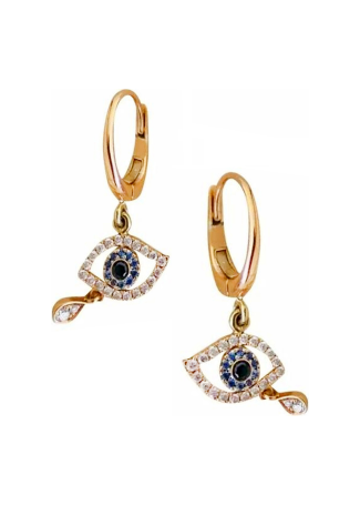 Серьги Crivelli Design Розовое золото
