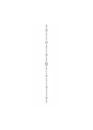 Білезік Damiani Emozioni d Ақ алтын