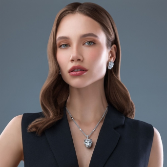 Серьги CarreraYCarrera Zodaria Белое золото