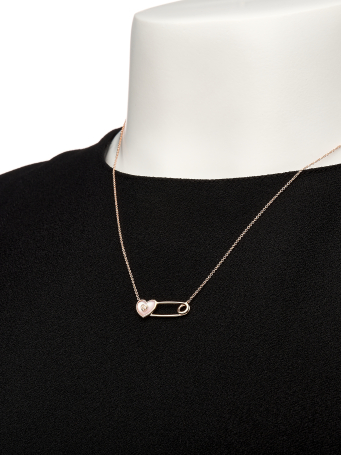 Aspire Pin Necklace Rose Gold