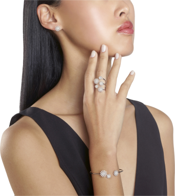 Кольцо Damiani Margherita Розовое золото