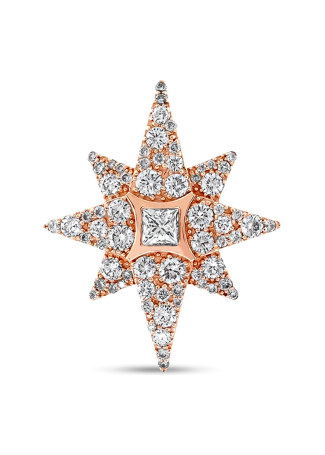 Кафф Bee Goddess Venus Star Розовое золото