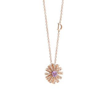 Серьги Damiani Margherita Розовое золото