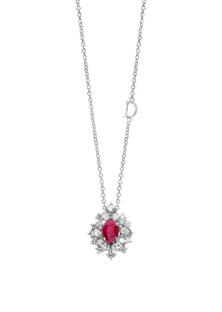 Damiani Колье Damiani Mimosa Белое золото