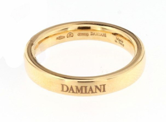 Кольцо обручальное Damiani Le Fedi Damiani Желтое золото
