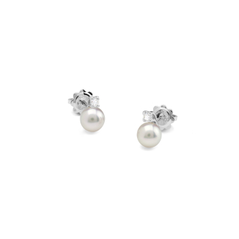 Серьги Damiani Le Perle Белое золото