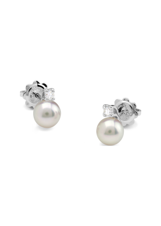 Серьги Damiani Le Perle Белое золото