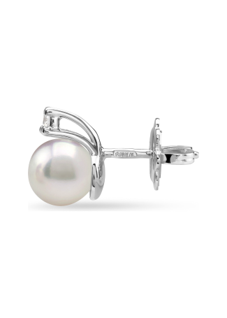 Серьги Damiani Le Perle Белое золото
