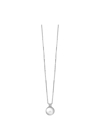Колье Damiani Le Perle Белое золото