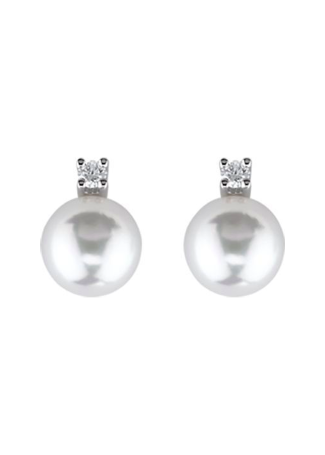 Серьги Damiani Le Perle Белое золото
