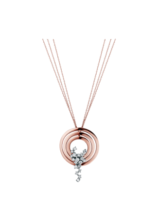 Колье Damiani Sophia Розовое золото