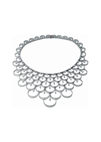 Колье Damiani Juliette Белое золото