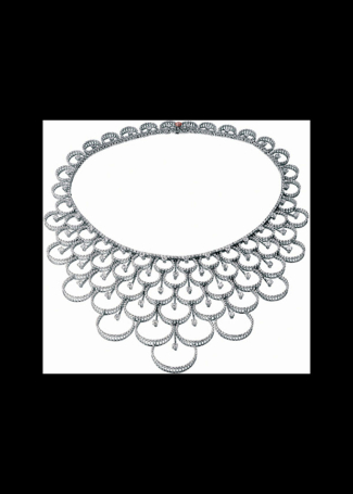 Колье Damiani Juliette Белое золото