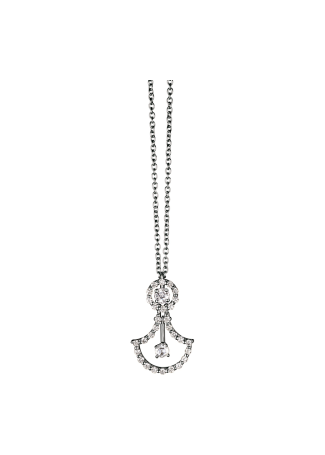 Колье Damiani Juliette Белое золото