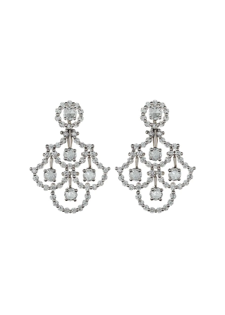 Серьги Damiani Juliette Белое золото