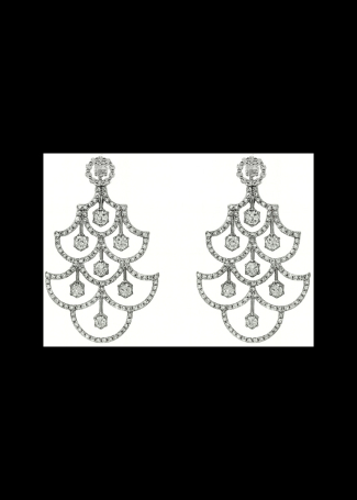 Серьги Damiani Juliette Белое золото