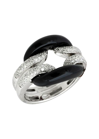Кольцо Damiani D.Lace Белое золото