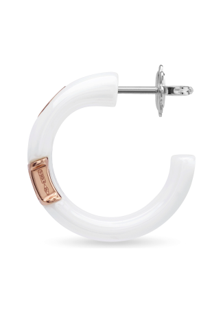 Серьги Damiani D.Icon Розовое золото