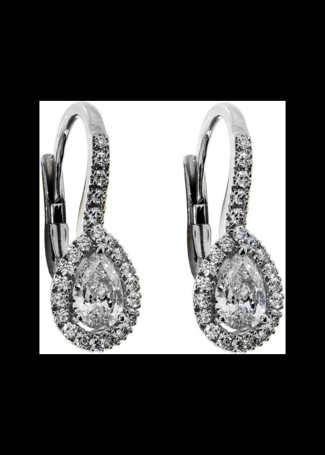 Серьги Damiani Classic- Forme Белое золото