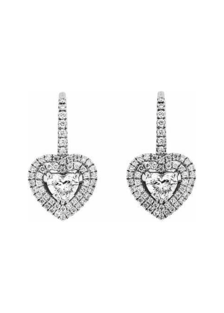 Серьги Damiani Classic- Forme Белое золото