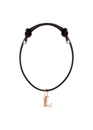 Браслет Damiani D.First lettere Розовое золото
