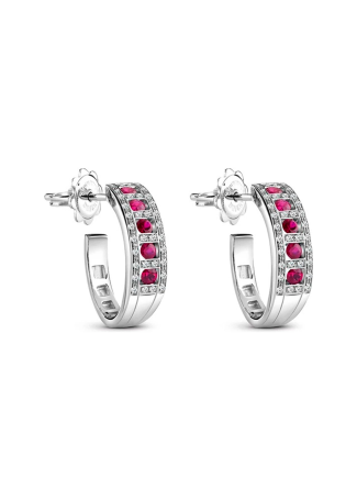 Серьги Damiani Belle Epoque Белое золото