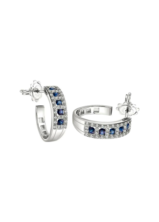 Серьги Damiani Belle Epoque Белое золото