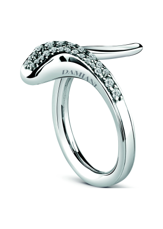 Кольцо Damiani Eden Белое золото