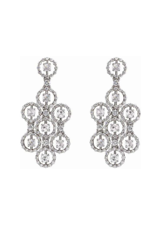 Серьги Damiani Juliette Белое золото
