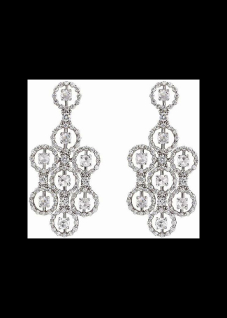 Серьги Damiani Juliette Белое золото