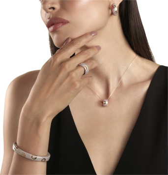 Колье Damiani D.Icon Розовое золото