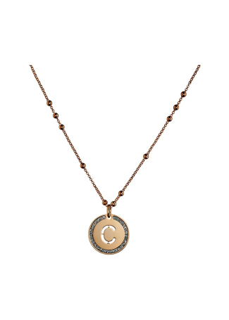 Колье Bliss Love letters Латунь