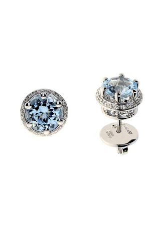 Серьги Damiani Minou Белое золото