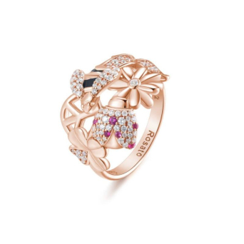 Кольцо Rosato Gaia Серебро