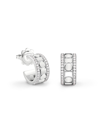 Серьги Damiani Belle Epoque Reel Белое золото