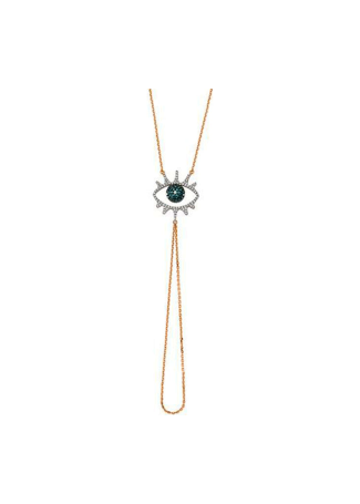 Браслет-Кольцо Bee Goddess Eye Light Розовое золото