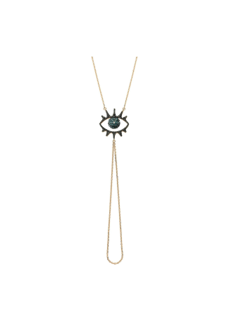 Браслет-Кольцо Bee Goddess Eye Light Розовое золото