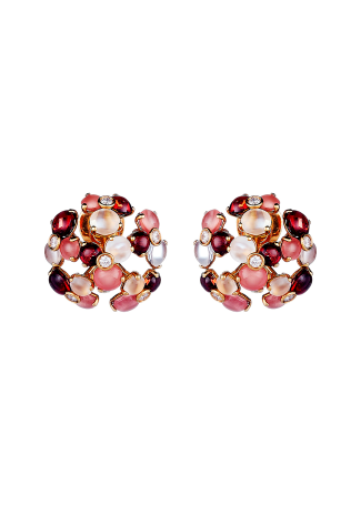Серьги Utopia Cherry Blossom Розовое золото